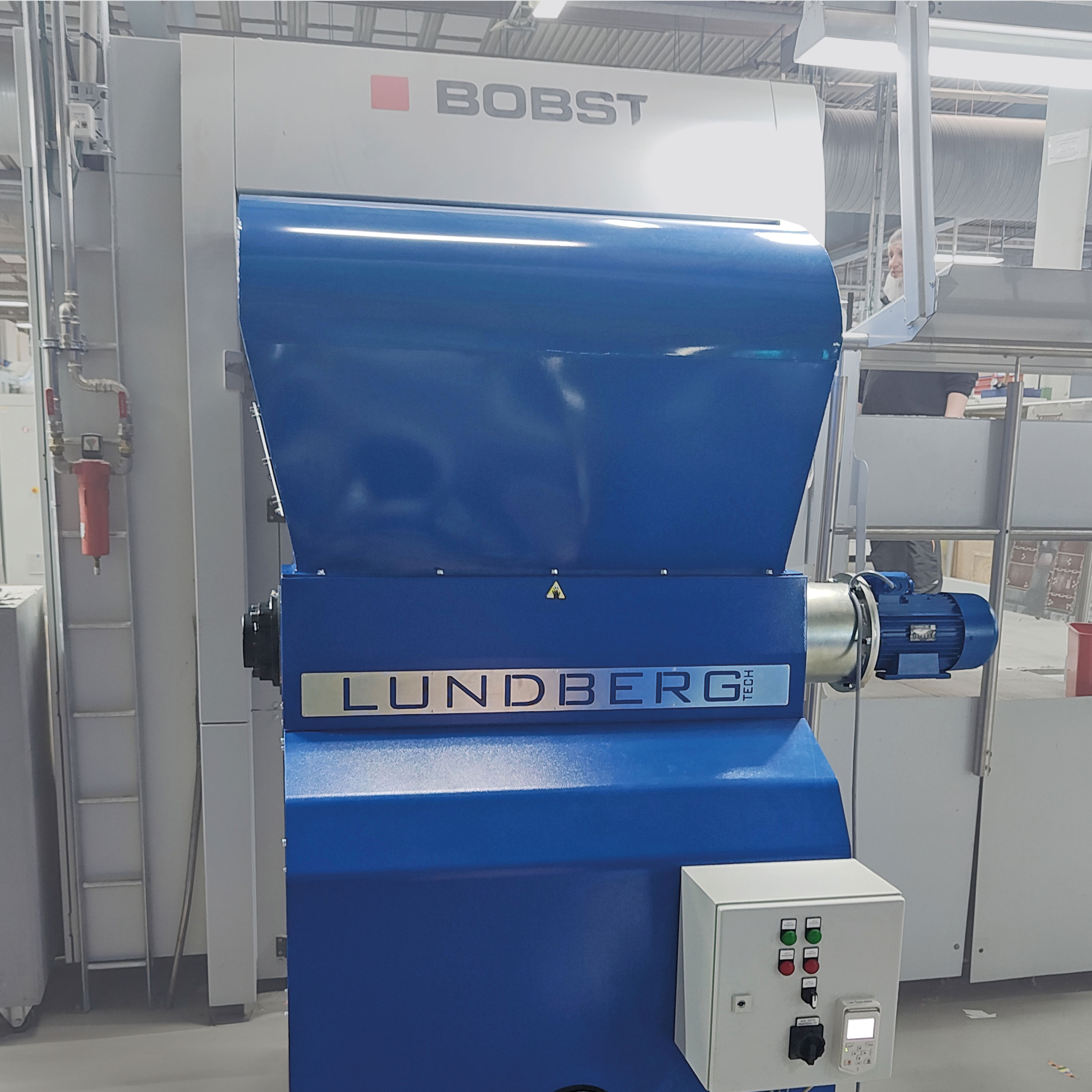 Discover costcutting Lundberg Tech waste handling at drupa 2024