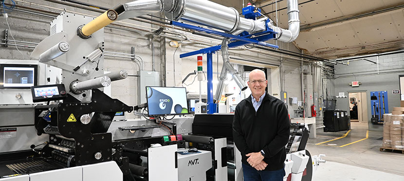 Rod Hauser Steinhauser boosts printing efficiency with central waste removal